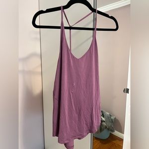 Lululemon Modal-Silk Yoga Lilac Tank Top